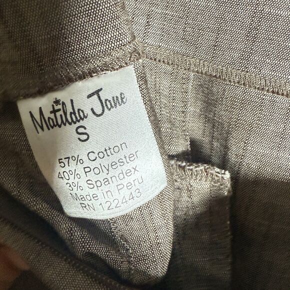 Matilda Jane Womens Brown Hammond Bay Skirt Ruffle Hem Size Small - Picture 7 of 10